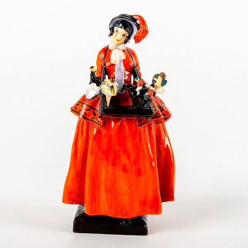 SKETCH GIRL FIGURINE - ROYAL