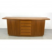 SKOVBY Danish Modern Teak Cred