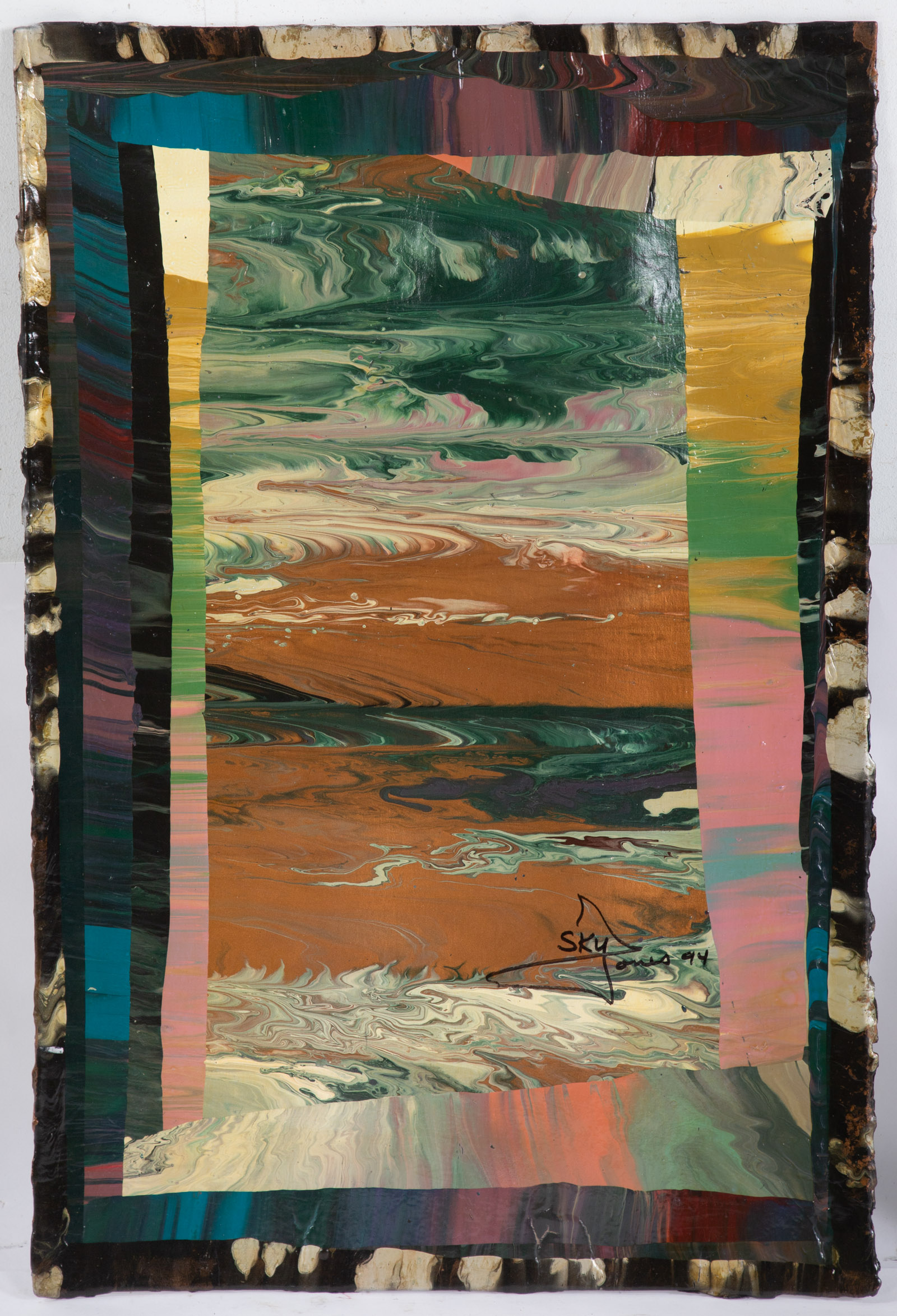 SKY JONES. "COPPER LINING," MIXED