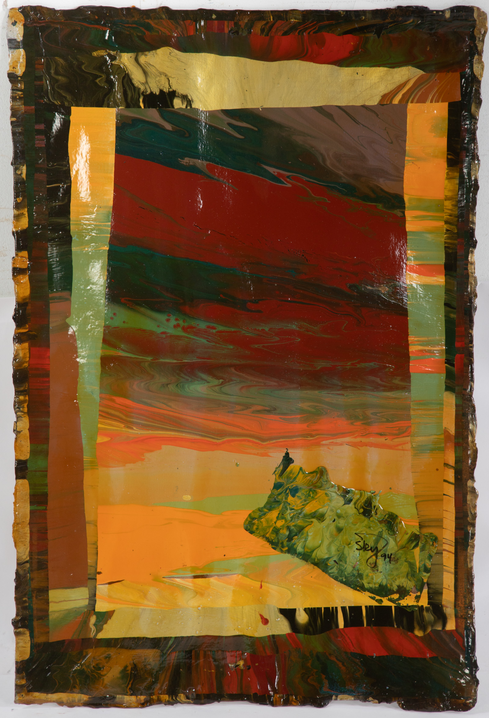 SKY JONES. "ISLAND IN THE SUN,"