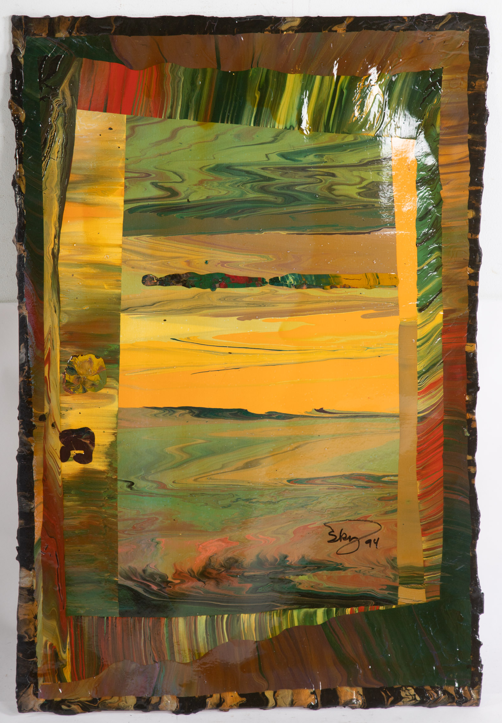 SKY JONES. "TEQUILA SUNRISE," MIXED