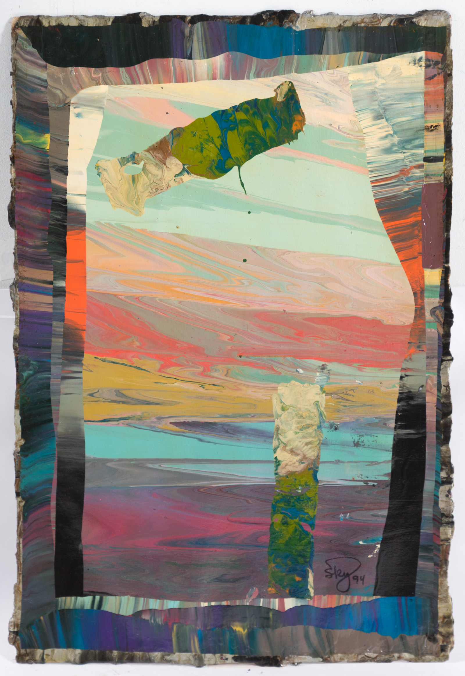 SKY JONES."THE PAIR," MIXED MEDIA