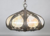 SLAG GLASS HANGING FIXTUREHang