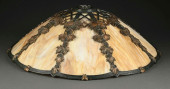 SLAG GLASS OVERLAY SHADE<br>A