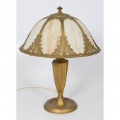 Slag glass Table Lamp American