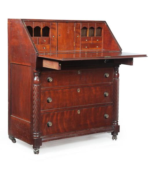 SLANT-FRONT DESK.  American 