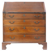 SLANT FRONT DESK, ENGLISH, 18T