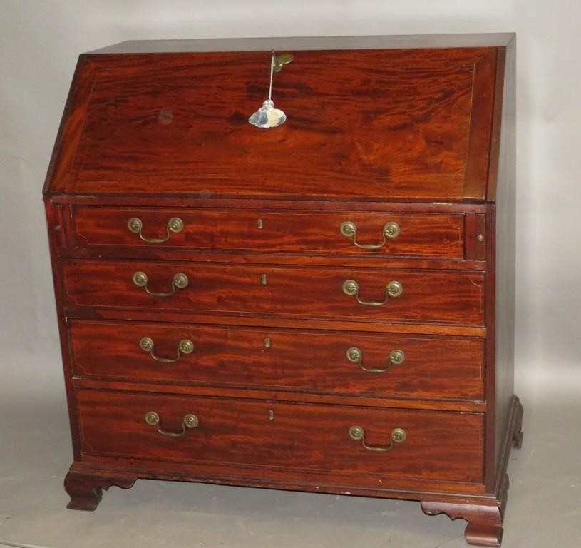 SLANT FRONT DESKca. 1800; in