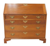 +SLANT LID DESK, 18TH C., NEW