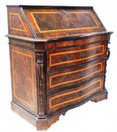 SLANT LID DESK, ITALIAN 18TH C