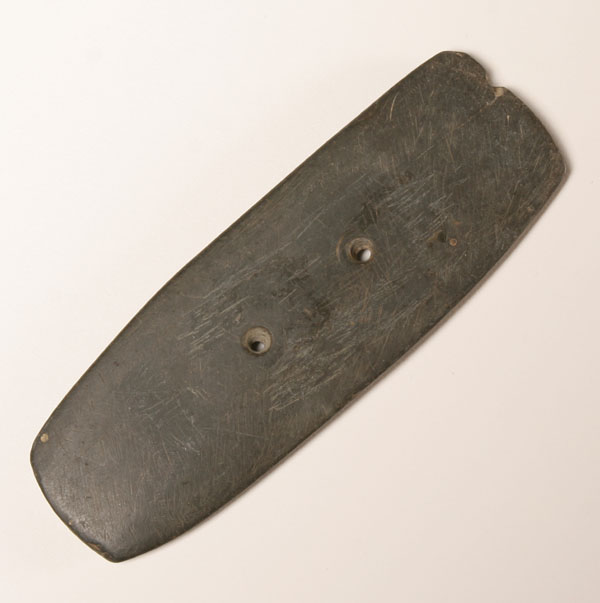 Slate gorget from MI. 4 1/2"