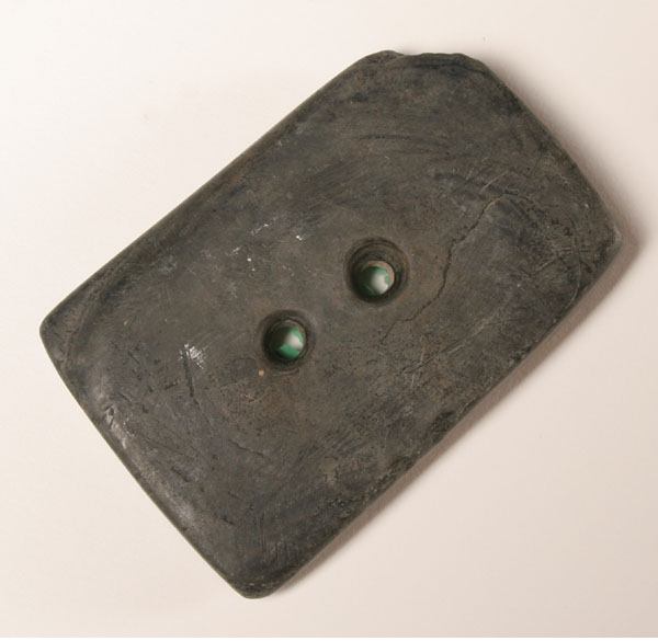 Slate gorget from OH. 3" long.