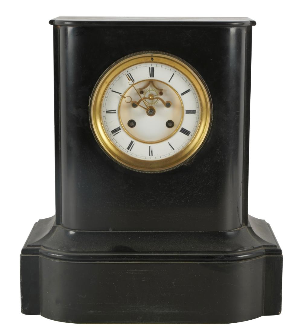 SLATE MANTEL CLOCKthe dial