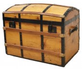SLATTED & IRON BOUND DOME TOP