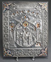 SLAVONIC ICON OF THE DIVINE WI