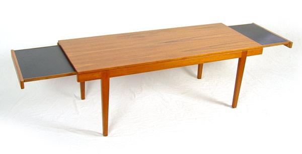 SLEEK DANISH MODERN COFFEE TABLE: