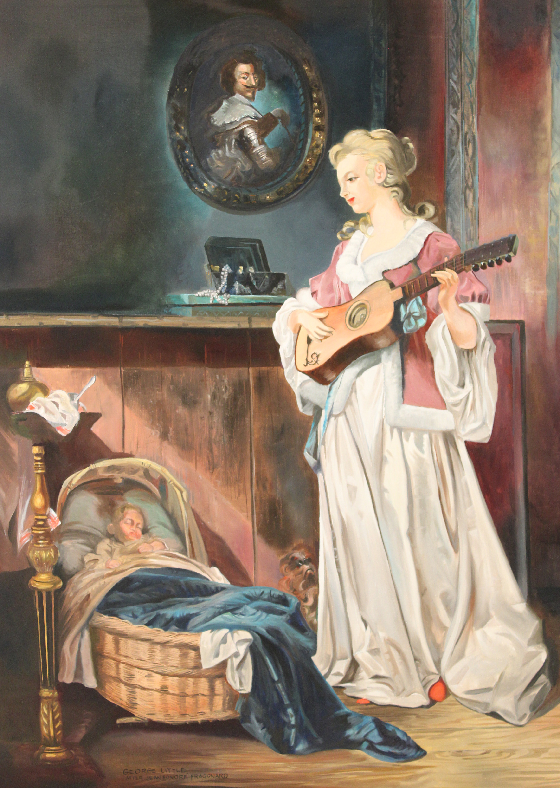 SLEEP MY CHILD, AFTER FRAGONARD