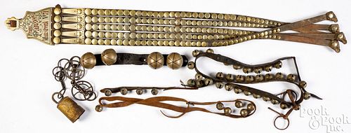 SLEIGH BELLS, HORSE TACK,