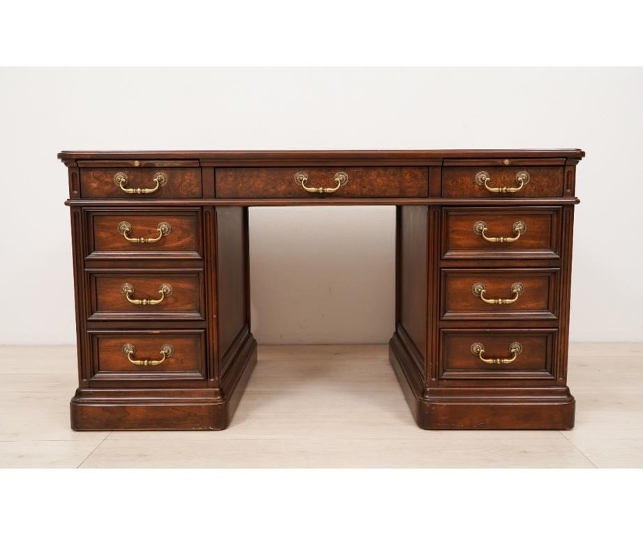 Sligh mahogany and burl wood