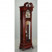 SLIGH MAHOGANY GRANDFATHER CLO