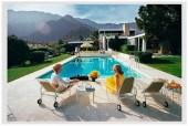 SLIM AARONS (1916-2006), "POOL