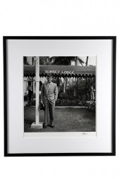 SLIM AARONS: "JFK IN JAMAICA"c