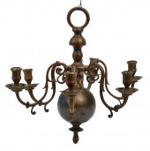 SMALL 18TH C. DUTCH BRASS CHAN