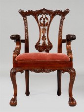 SMALL AMERICAN ROCOCO REVIVAL