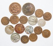 SMALL BAG OF US TYPE COINS Two
