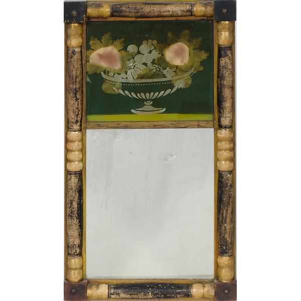 Small Baluster Mirror American 19th