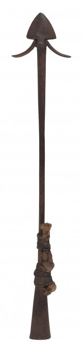 SMALL BARBED HARPOON WITH TRIA