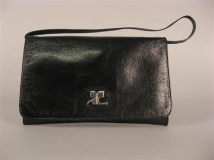 small black leather CourrÃ¨ges