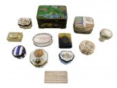 SMALL BOXES, ETC., TWELVE PIEC