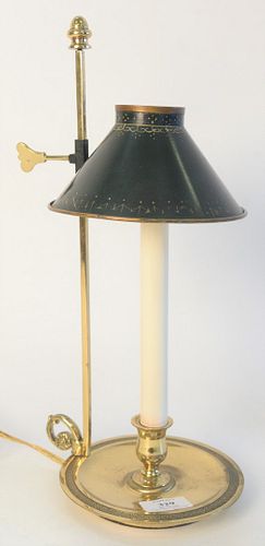 SMALL BRASS BOUILLOTTE TABLE