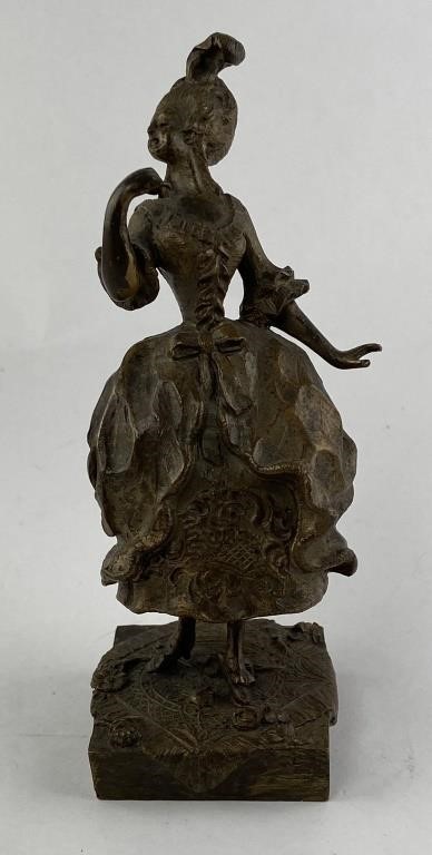 SMALL BRONZE FIGURAL WOMANSmall