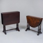 SMALL BURL WALNUT SUNDERLAND T