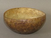 SMALL BURL WOOD TURNED BOWLca.