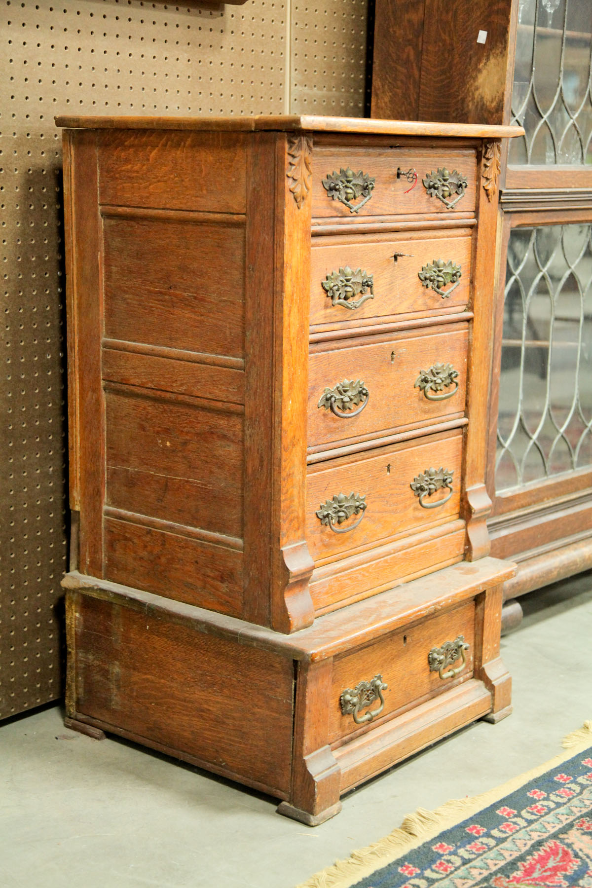 SMALL CABINET.  Possibly English 