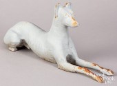 SMALL CAST IRON GARDEN WHIPPET