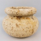SMALL CAST MATERIAL JARDINIERE