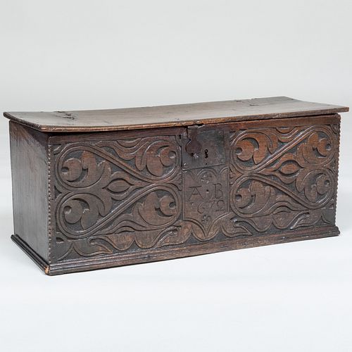 SMALL CHARLES II OAK BLANKET