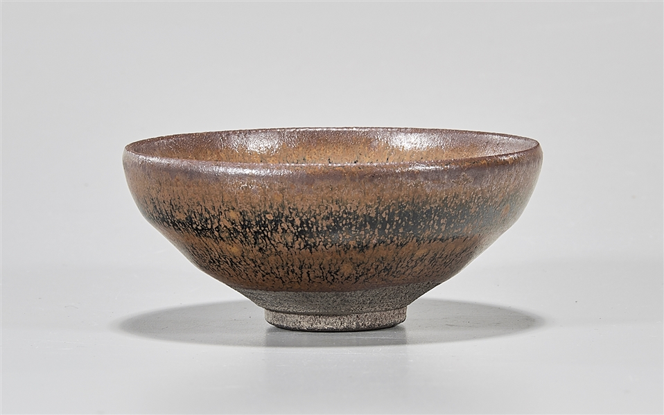 Small Chinese brown glazed