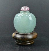 SMALL CHINESE JADEITE CARVED S