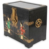 SMALL CHINESE JEWELLERY BOX CA