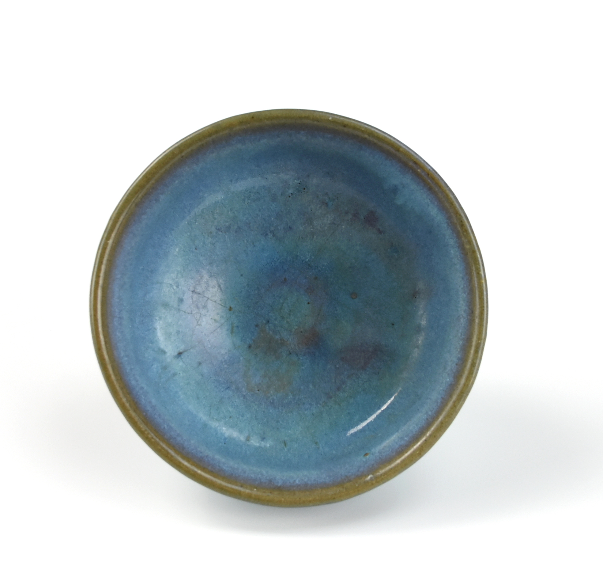 SMALL CHINESE JUN WARE LUOHAN BOWL,