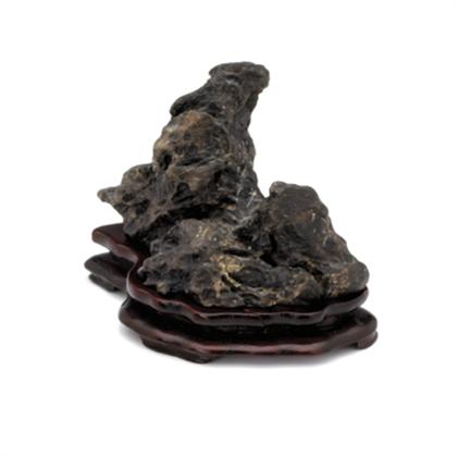 Small Chinese lingbi scholar's rock