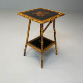 SMALL CHINOISERIE FAUX BAMBOO