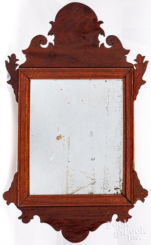 SMALL CHIPPENDALE MAHOGANY