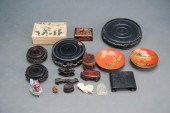 SMALL COLLECTION OF CARVED FOO