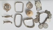 SMALL COLLECTION OF SILVER AND